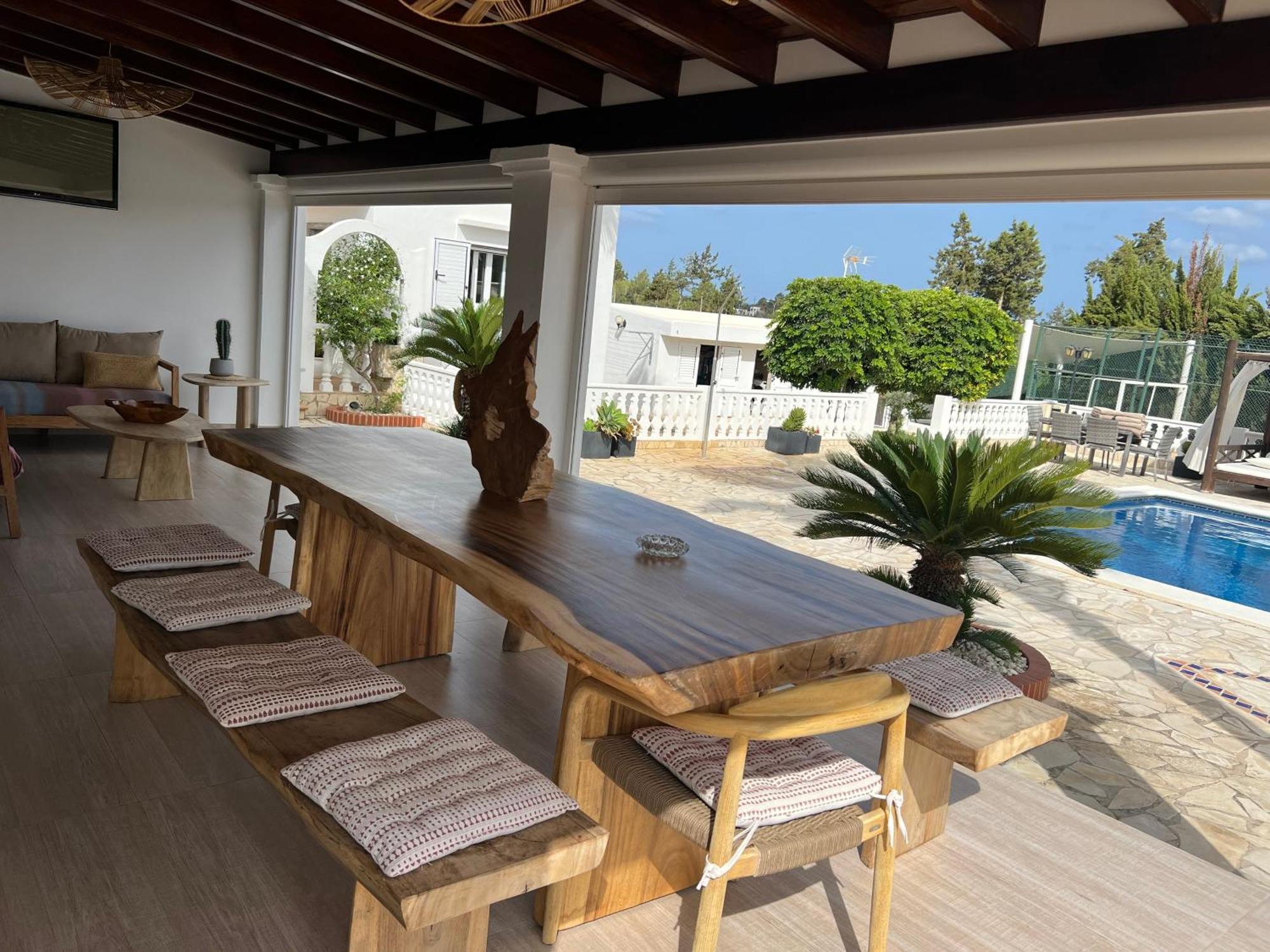 Villa Can Raes Sant Rafel de sa Creu Exterior foto